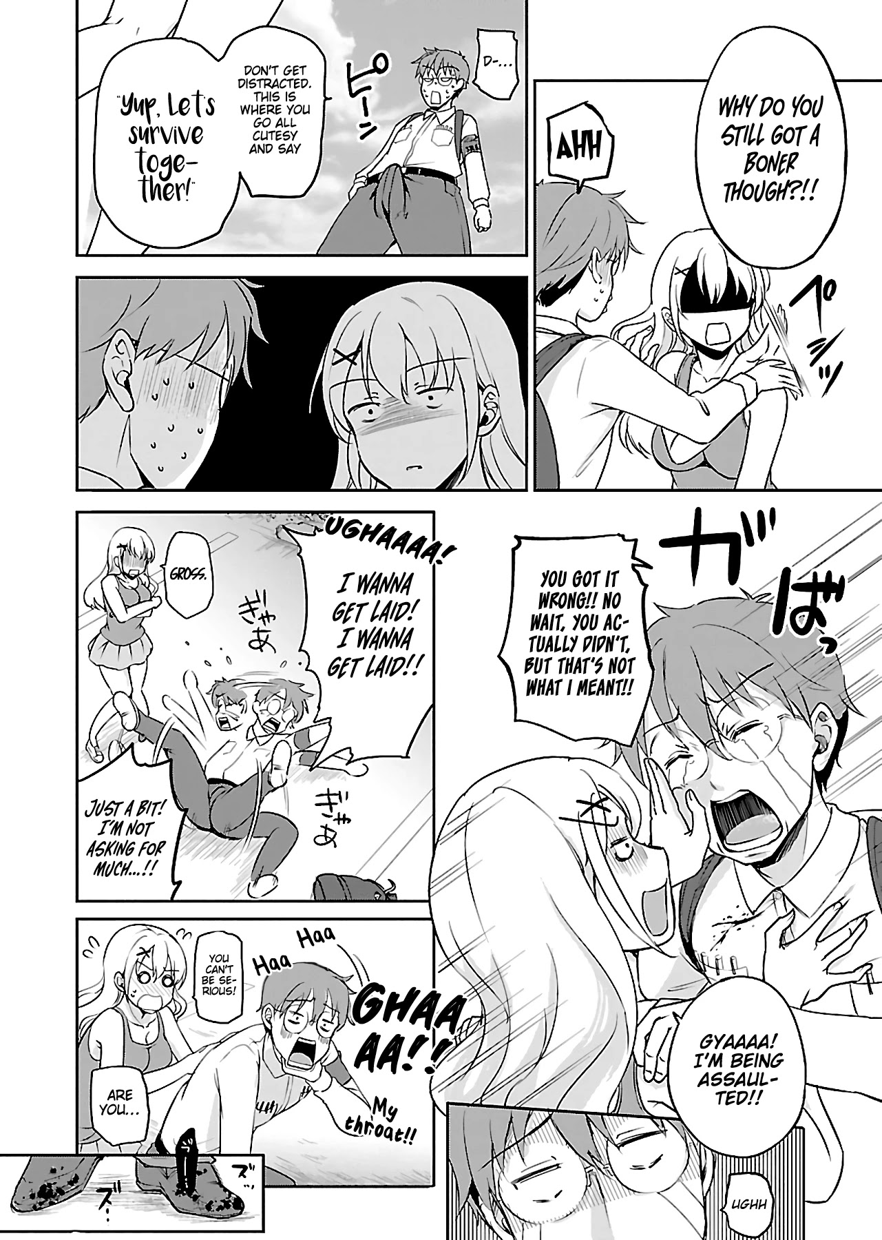 Zombie darake no Kono Sekai de wa Sex shinai to Ikinokorenai Chapter 1 page 25 - Chapter 1: Zombie 1