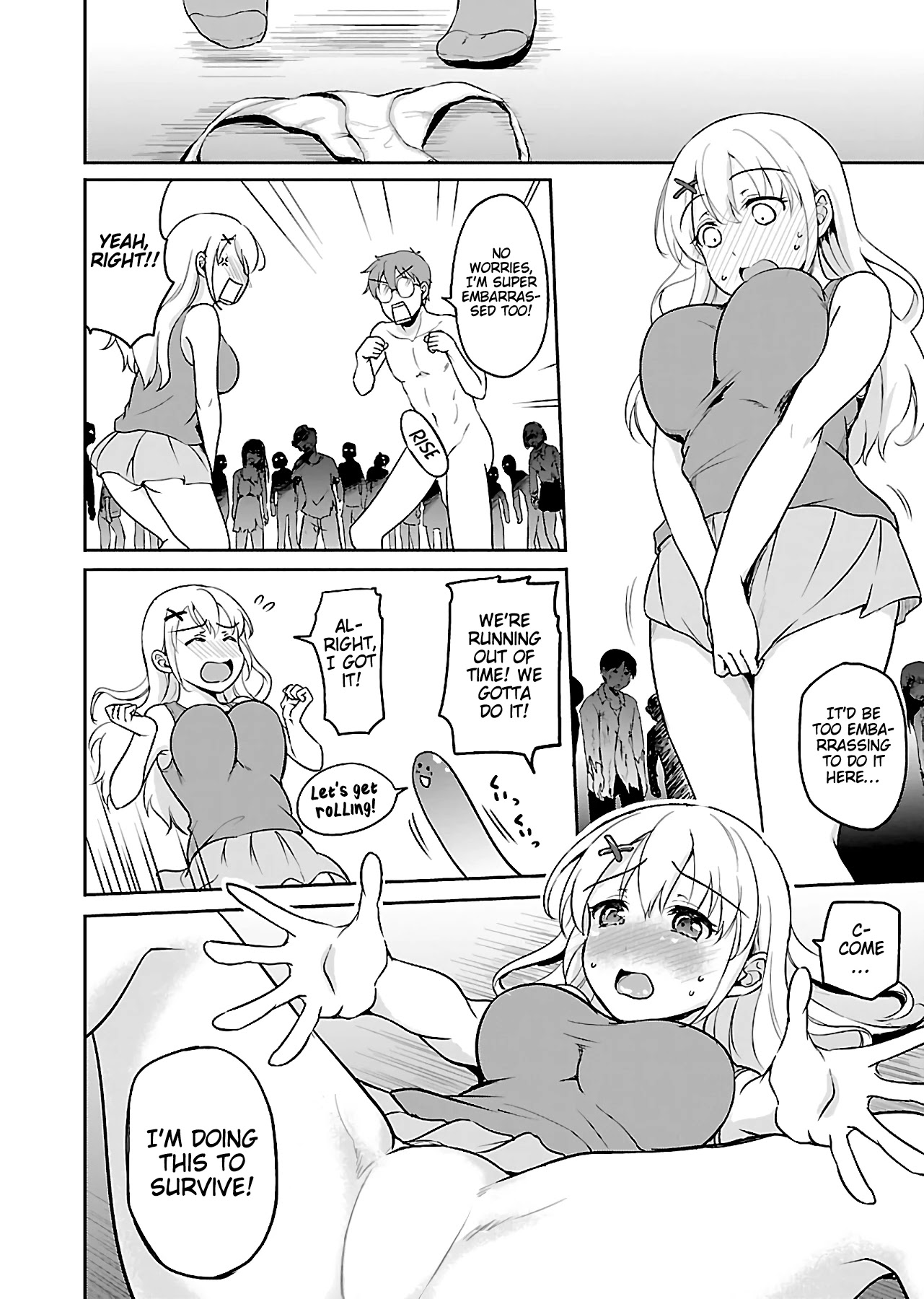 Zombie darake no Kono Sekai de wa Sex shinai to Ikinokorenai Chapter 1 page 27 - Chapter 1: Zombie 1