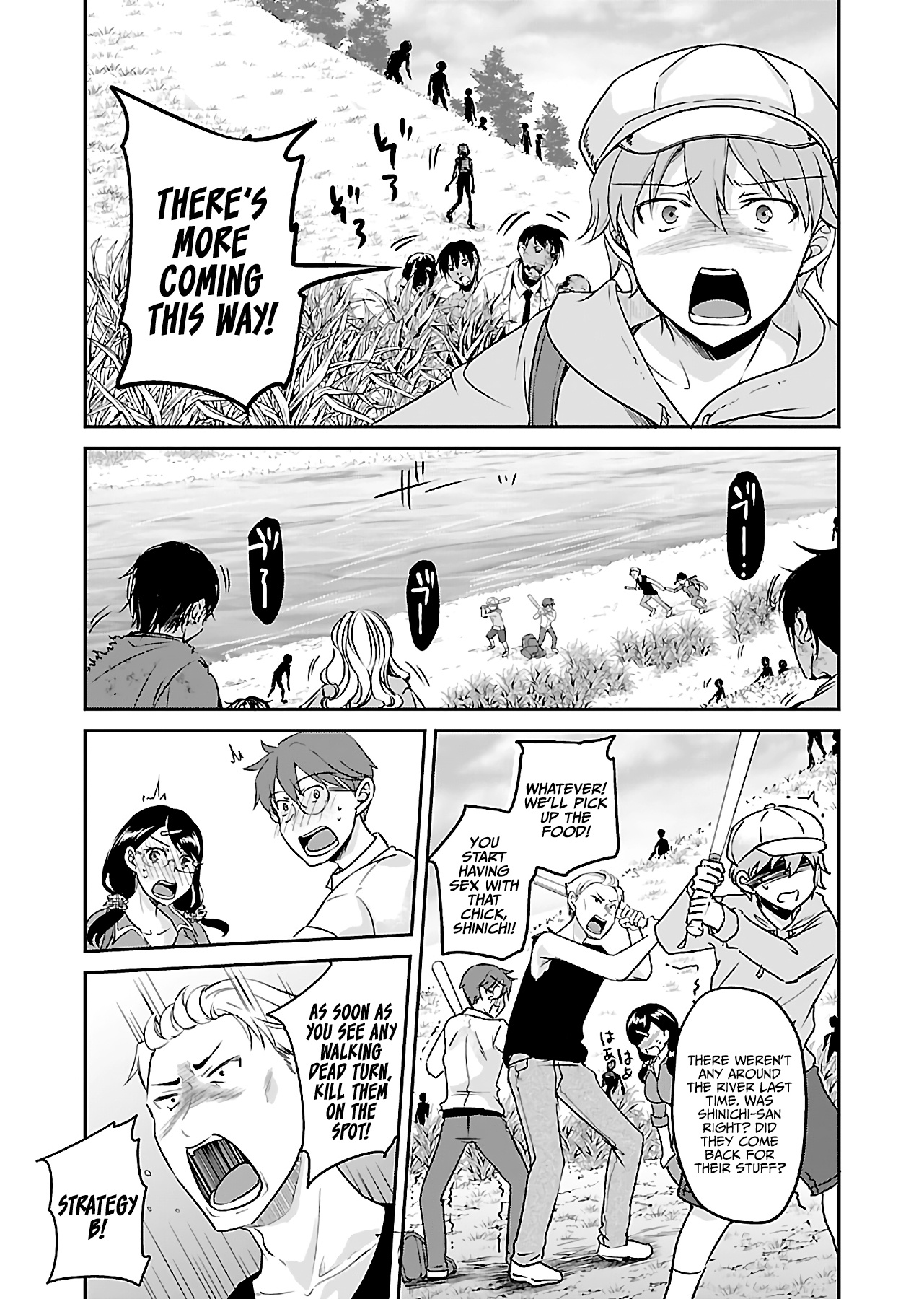 Zombie darake no Kono Sekai de wa Sex shinai to Ikinokorenai Chapter 10 page 11 - Chapter 10: Zombie 10