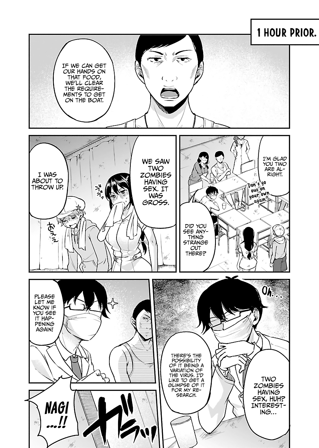 Zombie darake no Kono Sekai de wa Sex shinai to Ikinokorenai Chapter 10 page 3 - Chapter 10: Zombie 10