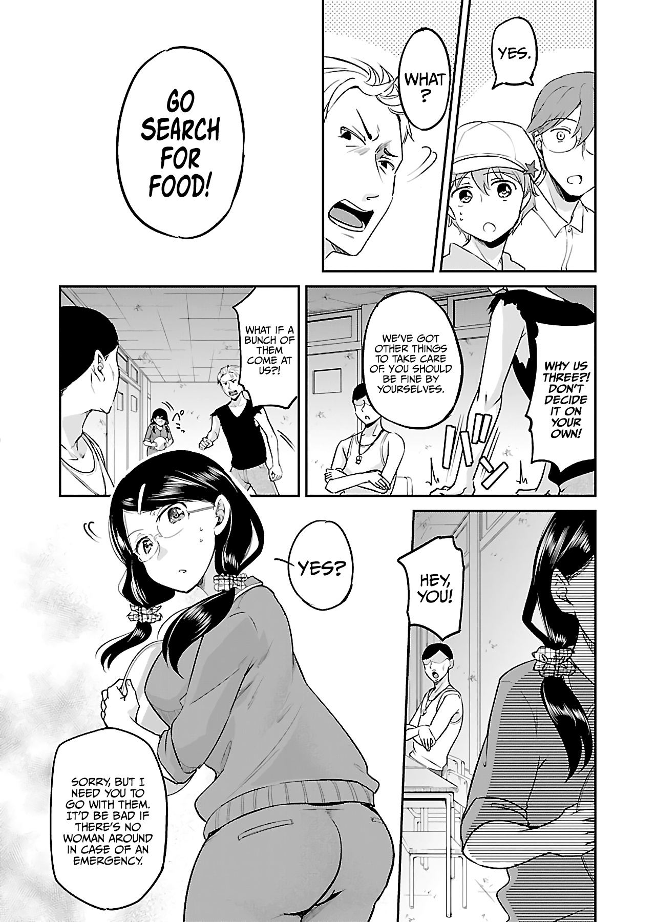 Zombie darake no Kono Sekai de wa Sex shinai to Ikinokorenai Chapter 10 page 5 - Chapter 10: Zombie 10