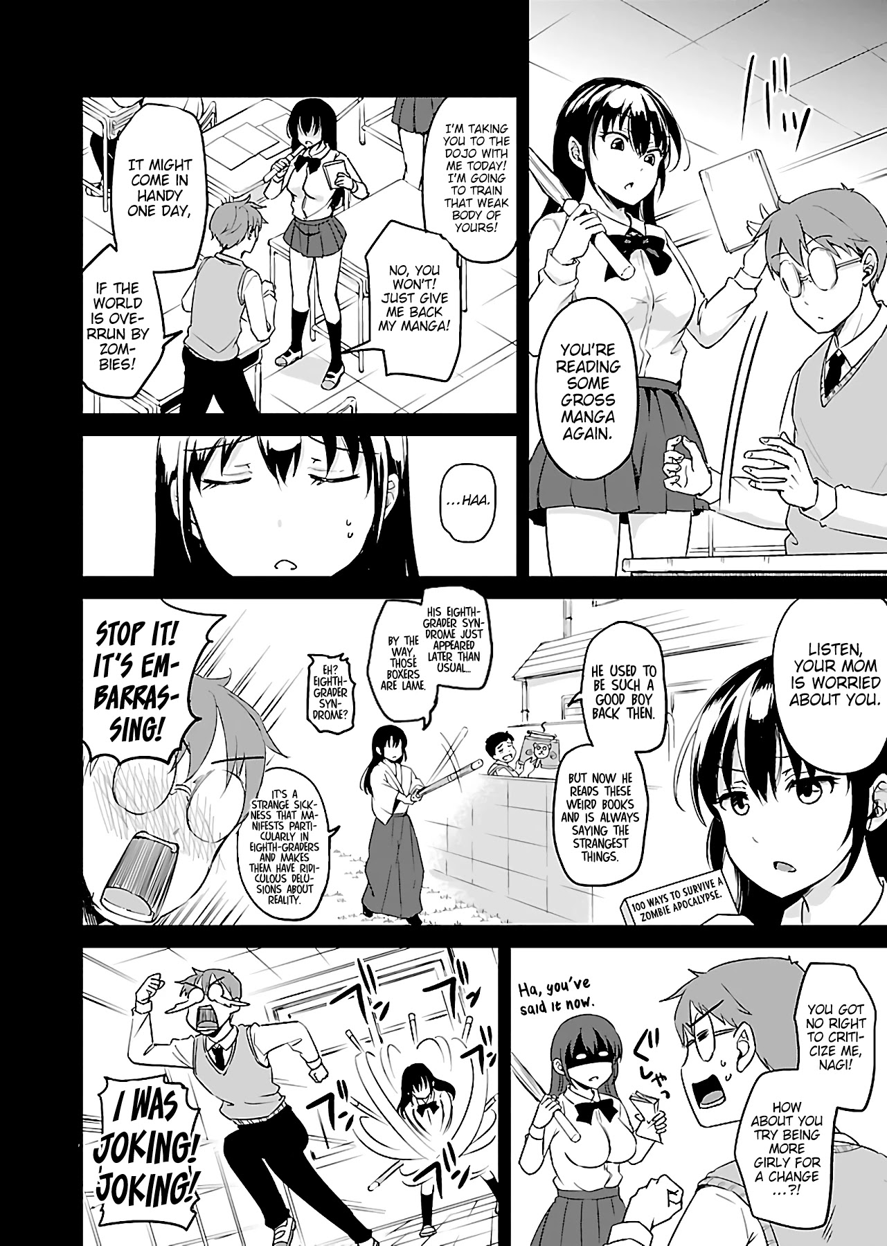 Zombie darake no Kono Sekai de wa Sex shinai to Ikinokorenai Chapter 2 page 11 - Chapter 2: Zombie 2