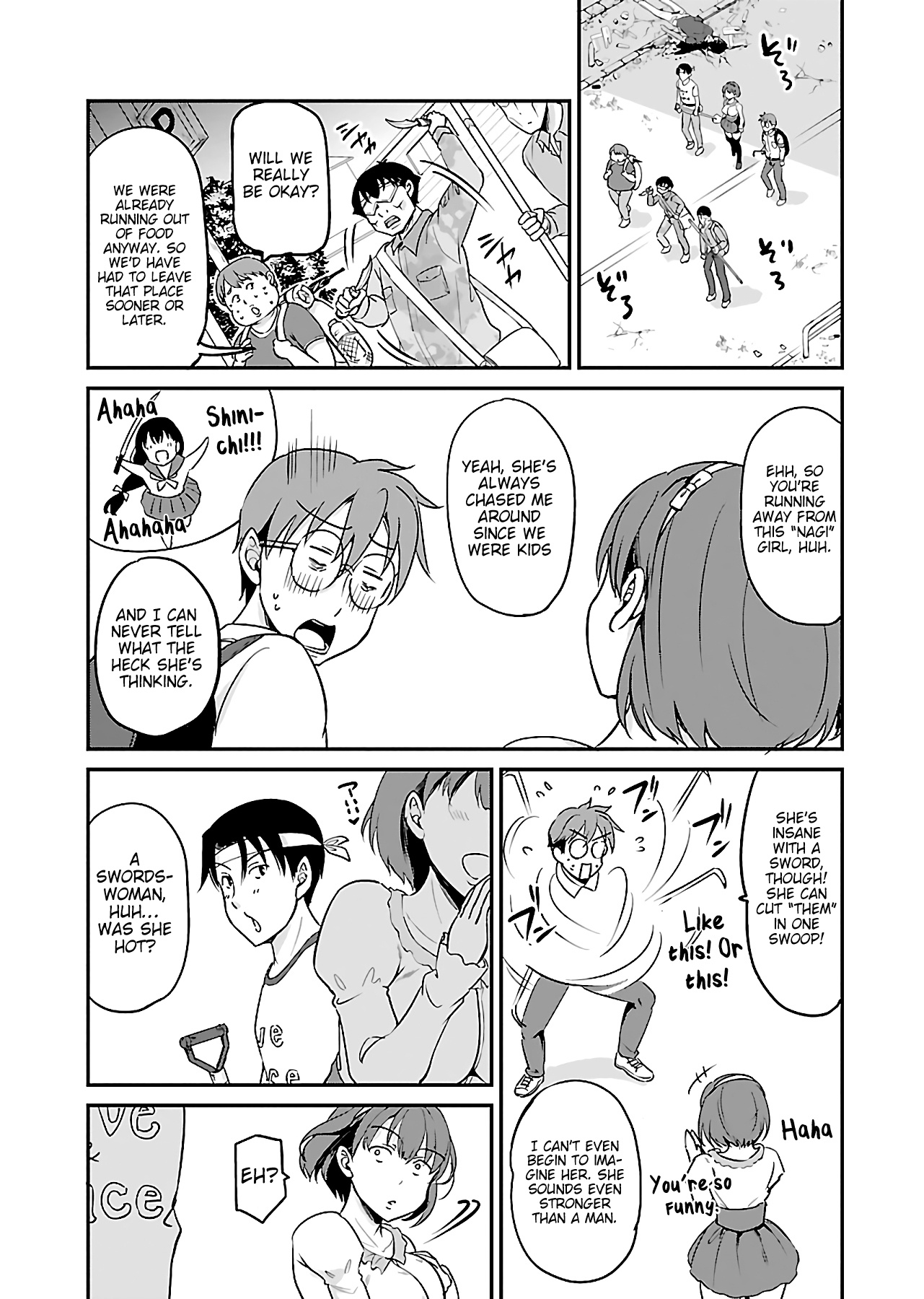 Zombie darake no Kono Sekai de wa Sex shinai to Ikinokorenai Chapter 3 page 13 - Chapter 3: Zombie 3