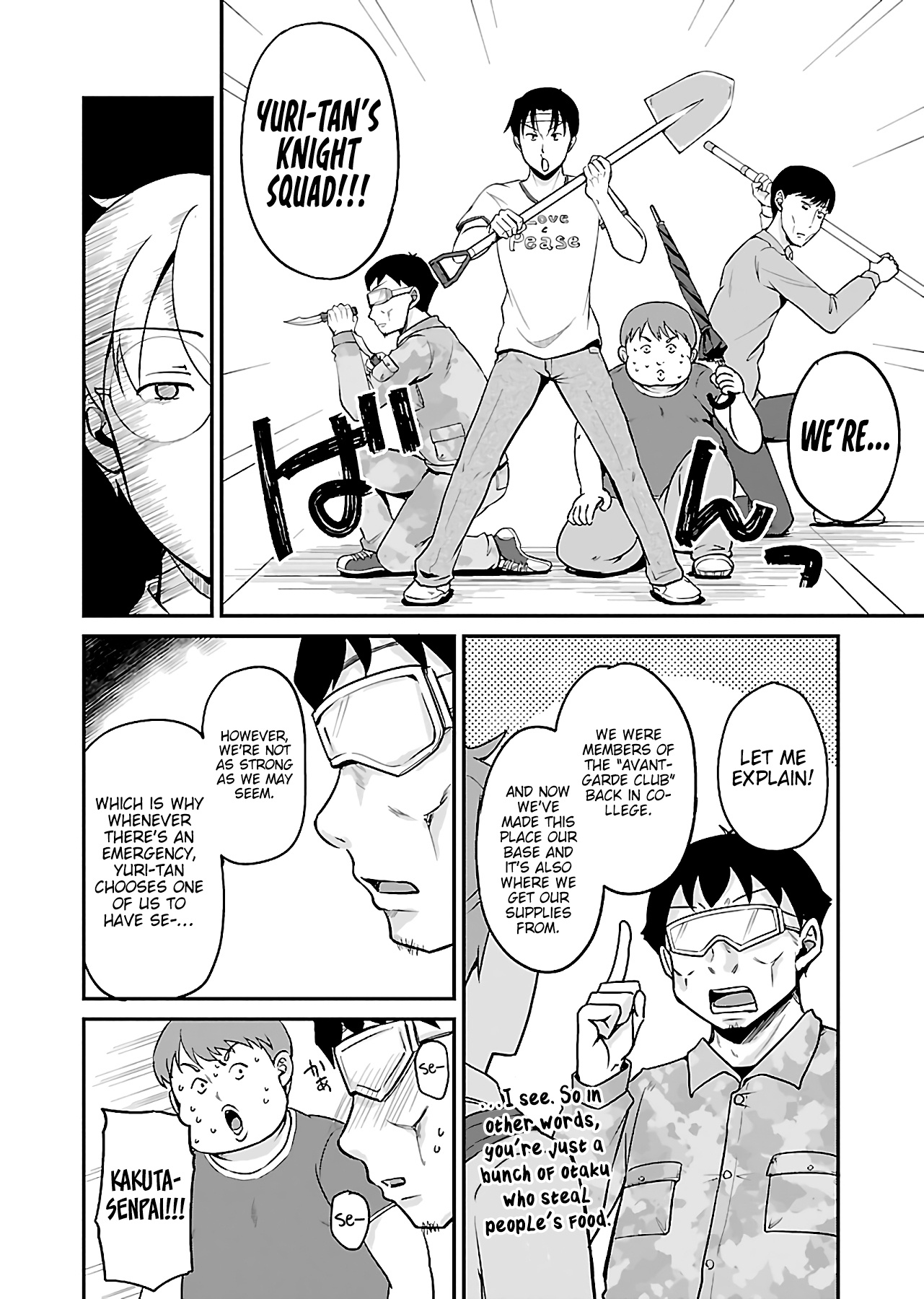 Zombie darake no Kono Sekai de wa Sex shinai to Ikinokorenai Chapter 3 page 7 - Chapter 3: Zombie 3