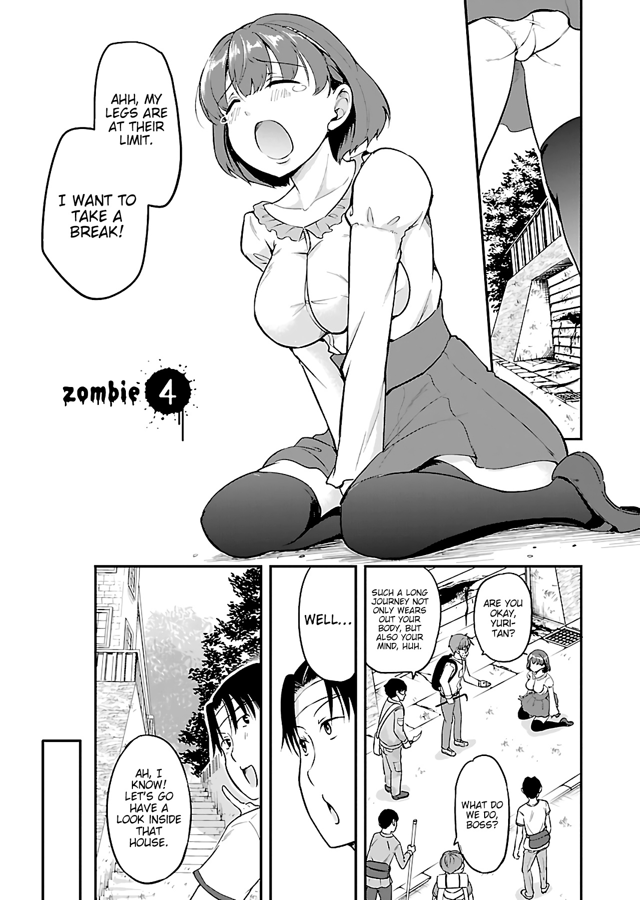 Zombie darake no Kono Sekai de wa Sex shinai to Ikinokorenai Chapter 4 page 2 - Chapter 4: Zombie 4