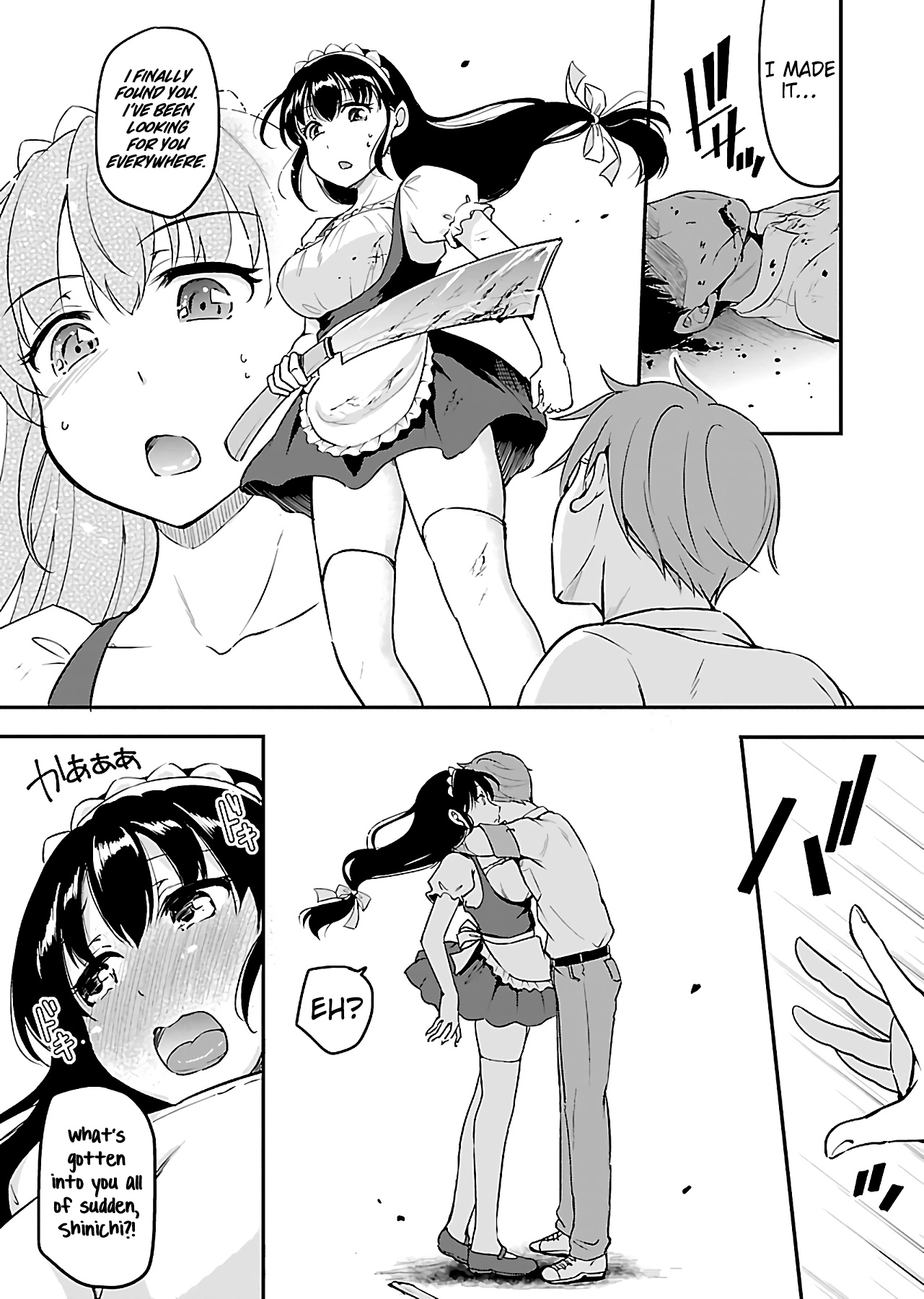 Zombie darake no Kono Sekai de wa Sex shinai to Ikinokorenai Chapter 4 page 24 - Chapter 4: Zombie 4