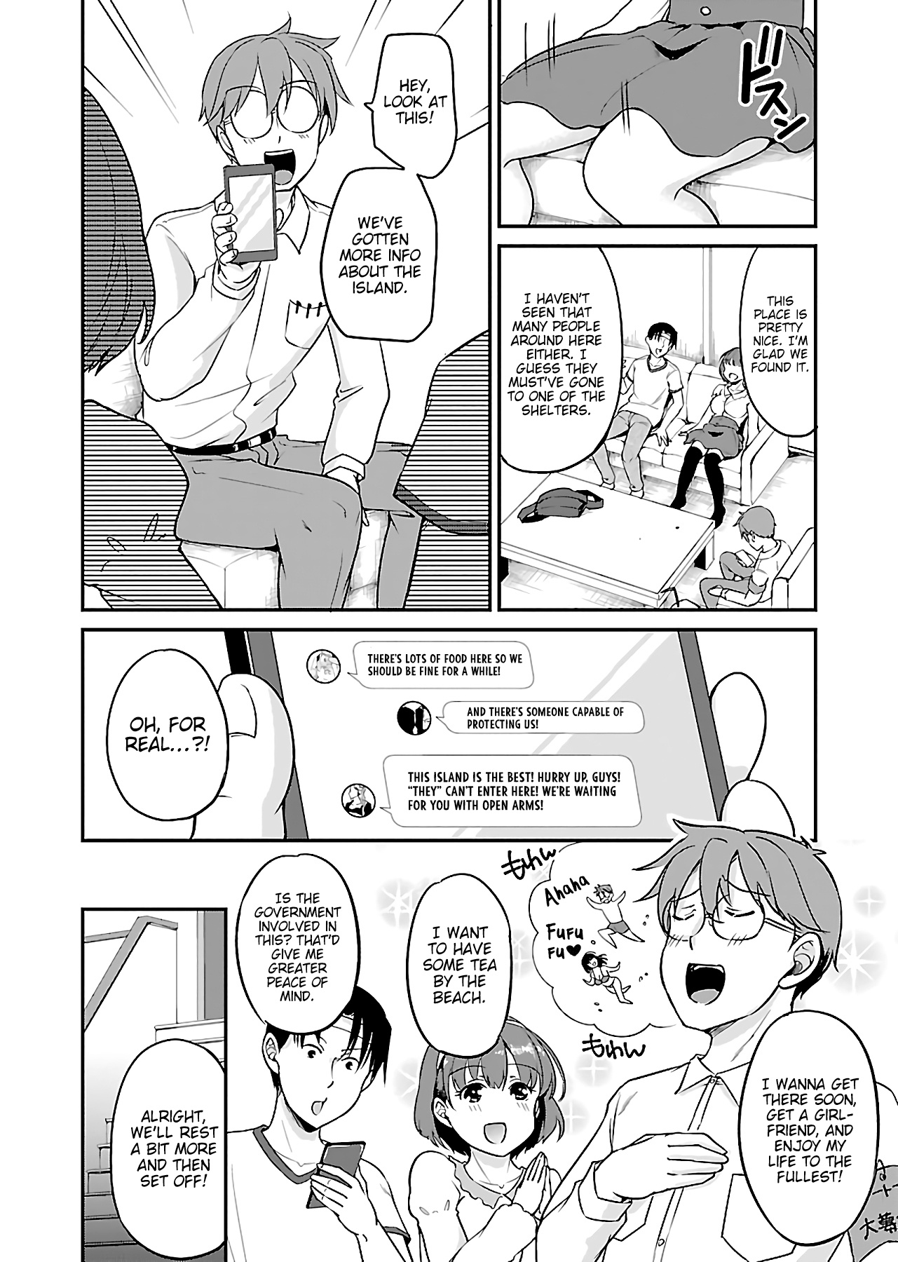 Zombie darake no Kono Sekai de wa Sex shinai to Ikinokorenai Chapter 4 page 3 - Chapter 4: Zombie 4