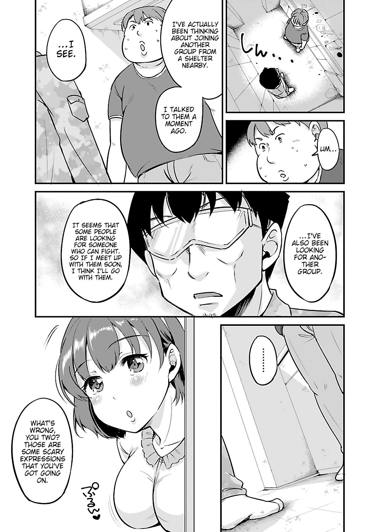 Zombie darake no Kono Sekai de wa Sex shinai to Ikinokorenai Chapter 4 page 6 - Chapter 4: Zombie 4