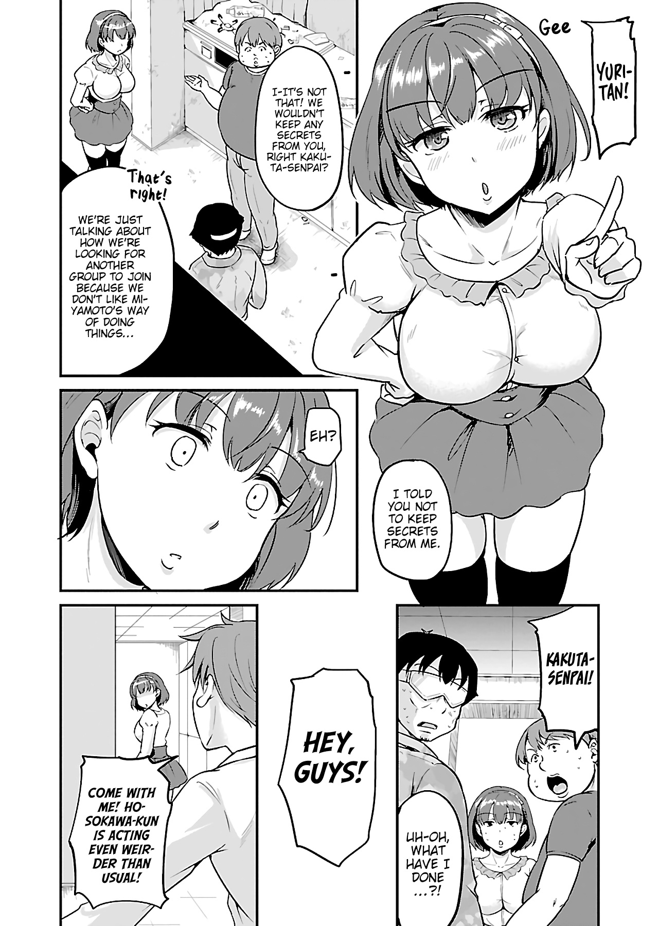 Zombie darake no Kono Sekai de wa Sex shinai to Ikinokorenai Chapter 4 page 7 - Chapter 4: Zombie 4