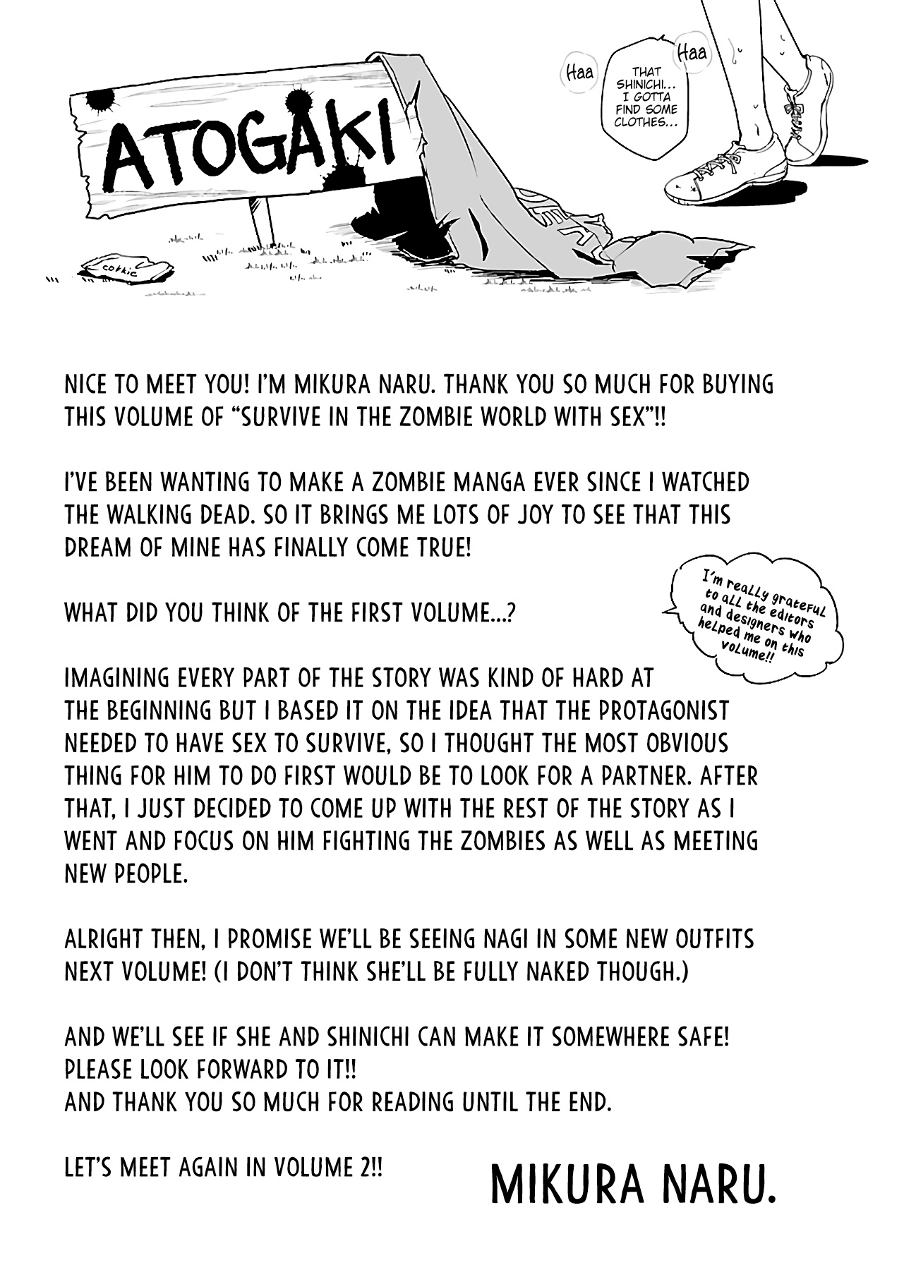 Zombie darake no Kono Sekai de wa Sex shinai to Ikinokorenai Chapter 6.5 page 4 - Chapter 6.5