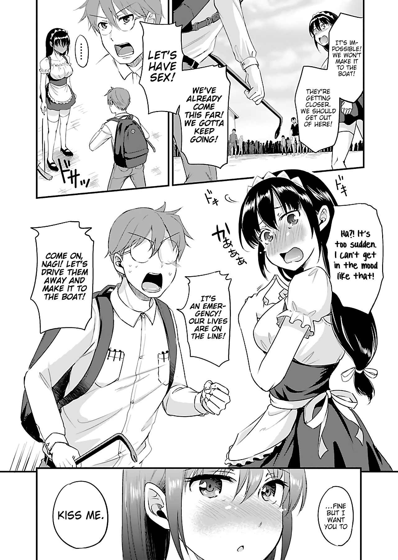 Zombie darake no Kono Sekai de wa Sex shinai to Ikinokorenai Chapter 6 page 18 - Chapter 6