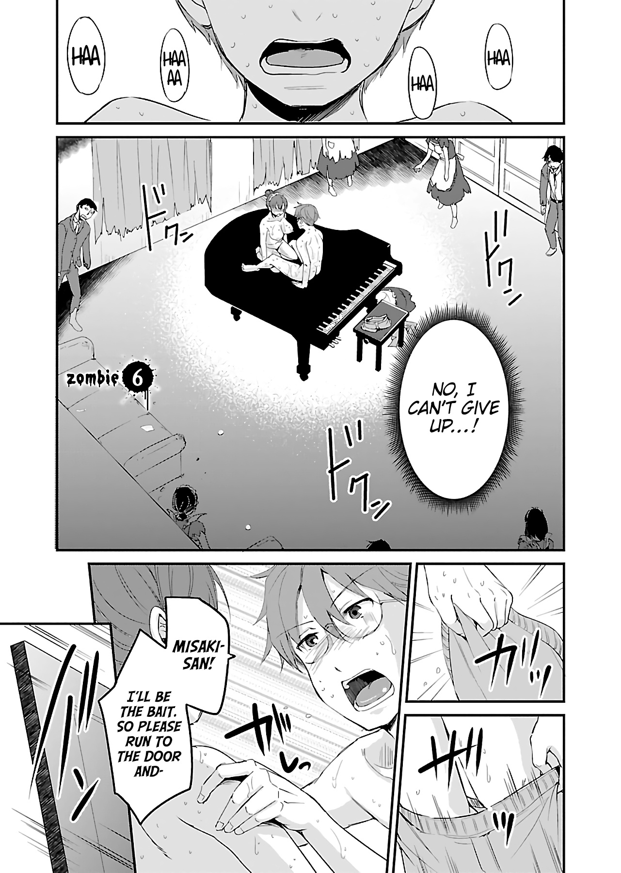Zombie darake no Kono Sekai de wa Sex shinai to Ikinokorenai Chapter 6 page 2 - Chapter 6