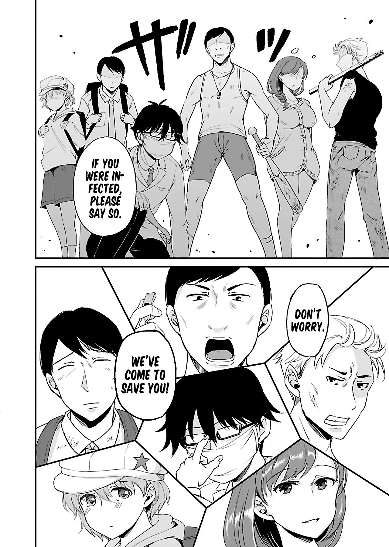 Zombie darake no Kono Sekai de wa Sex shinai to Ikinokorenai Chapter 7 page 10 - Chapter 7: Zombie 7