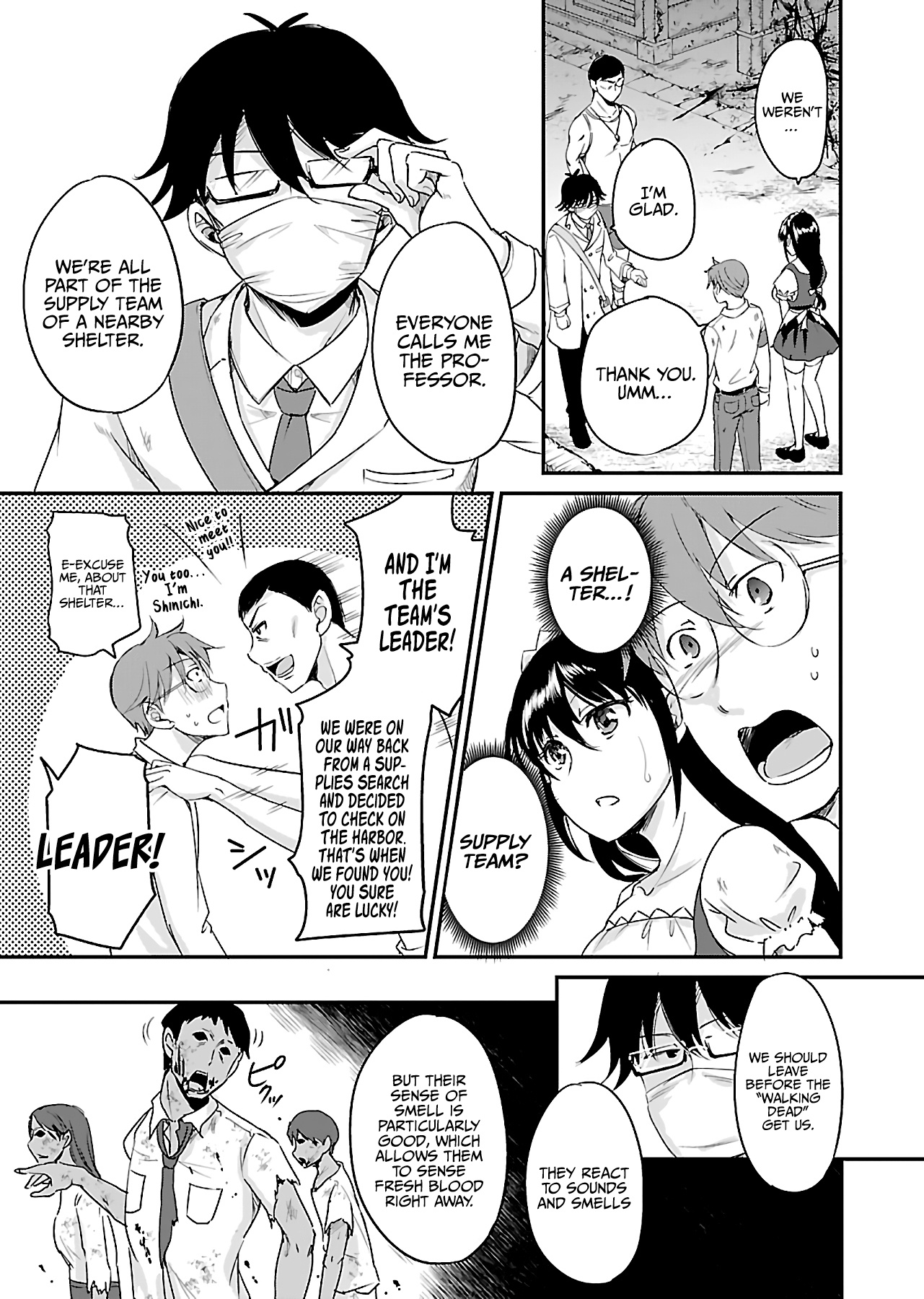 Zombie darake no Kono Sekai de wa Sex shinai to Ikinokorenai Chapter 7 page 11 - Chapter 7: Zombie 7