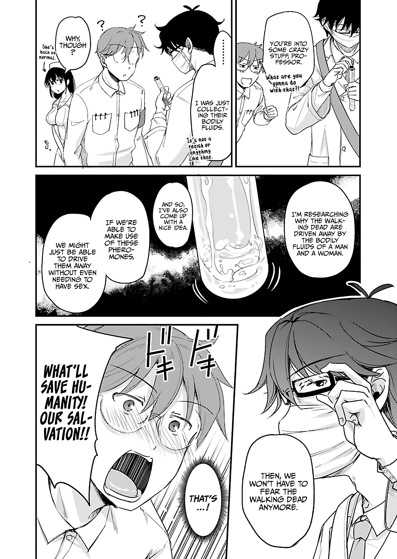 Zombie darake no Kono Sekai de wa Sex shinai to Ikinokorenai Chapter 7 page 26 - Chapter 7: Zombie 7