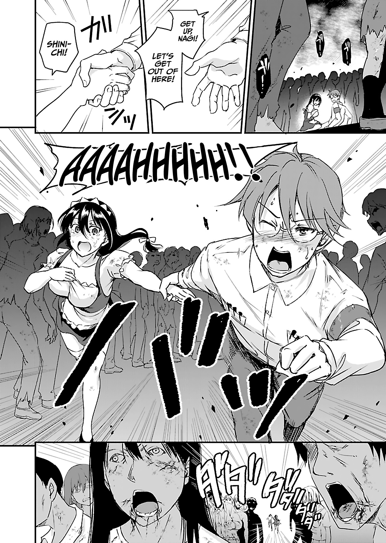 Zombie darake no Kono Sekai de wa Sex shinai to Ikinokorenai Chapter 7 page 8 - Chapter 7: Zombie 7
