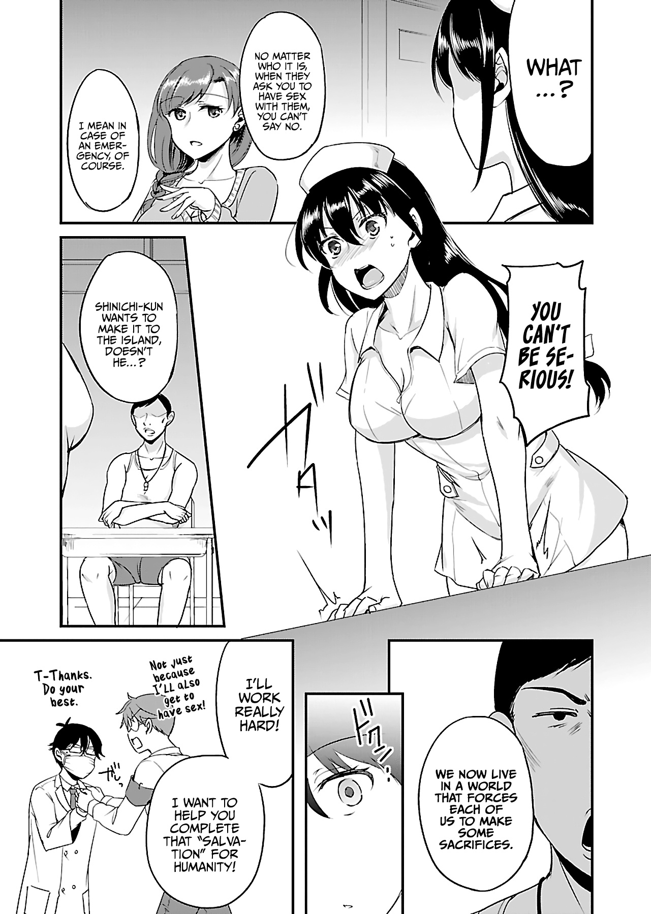Zombie darake no Kono Sekai de wa Sex shinai to Ikinokorenai Chapter 8 page 6 - Chapter 8: Zombie 8