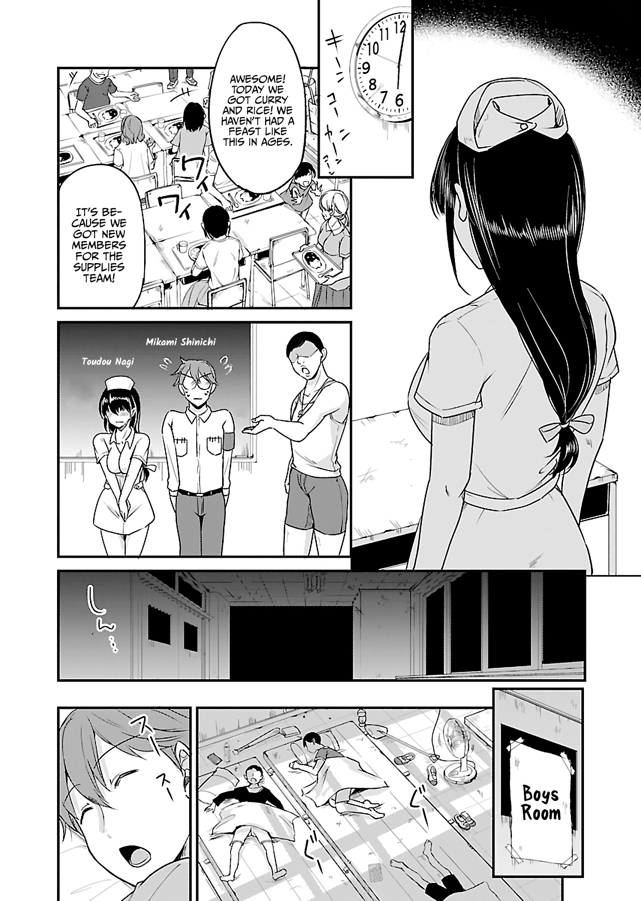 Zombie darake no Kono Sekai de wa Sex shinai to Ikinokorenai Chapter 8 page 7 - Chapter 8: Zombie 8