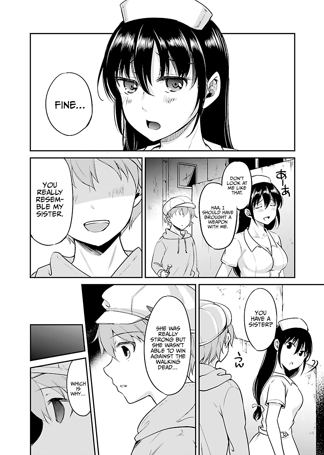 Zombie darake no Kono Sekai de wa Sex shinai to Ikinokorenai Chapter 9 page 5 - Chapter 9: Zombie 9
