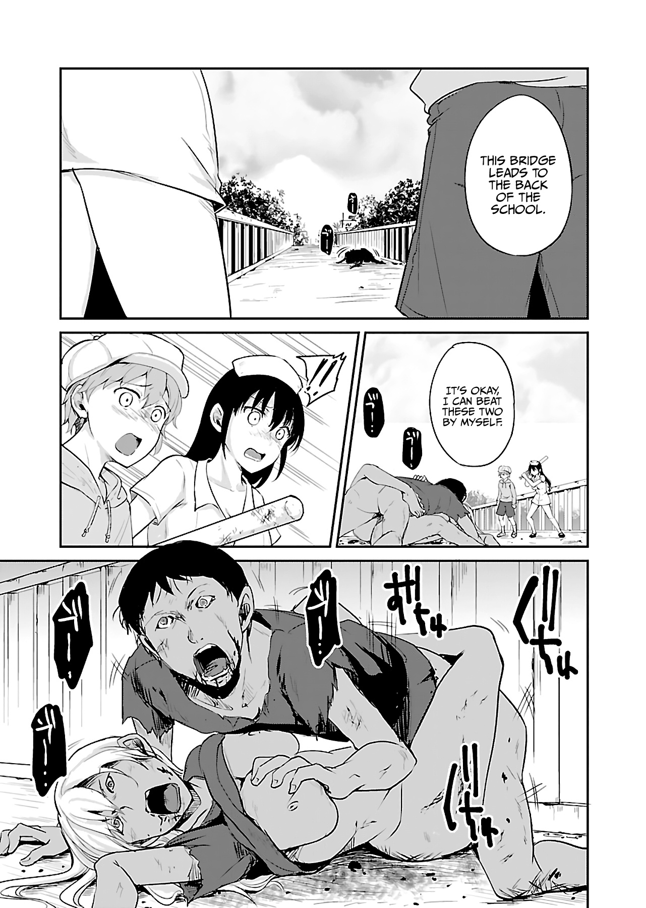 Zombie darake no Kono Sekai de wa Sex shinai to Ikinokorenai Chapter 9 page 8 - Chapter 9: Zombie 9