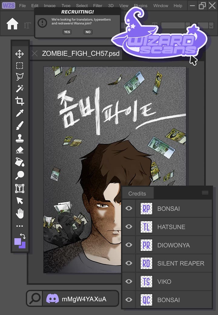 Zombie Fight Chapter 57 page 1 - Chapter 57