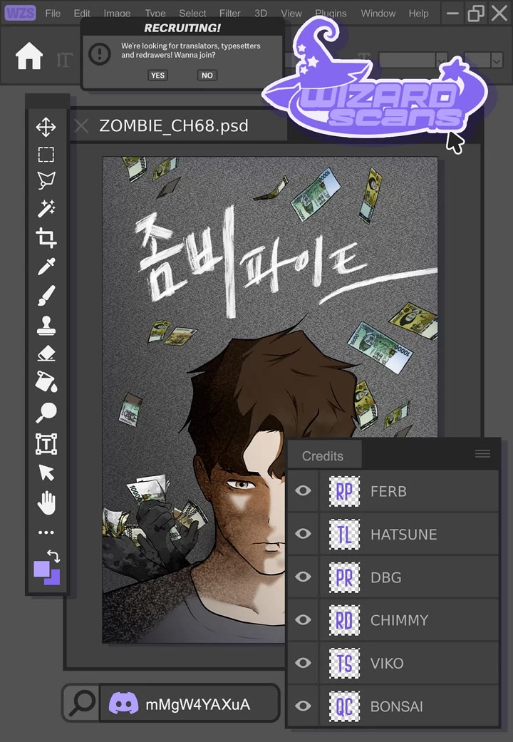Zombie Fight Chapter 68 page 1 - Chapter 68