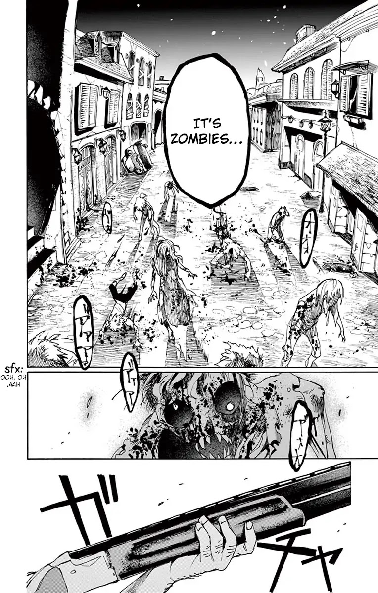 Zombie Gunner Chapter 1 page 12 - Chapter 1: Night of the Zomviguarna