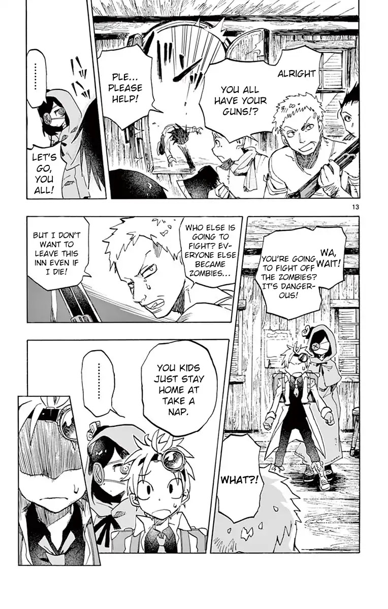 Zombie Gunner Chapter 1 page 13 - Chapter 1: Night of the Zomviguarna