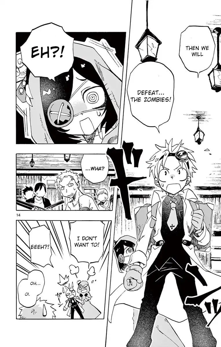 Zombie Gunner Chapter 1 page 14 - Chapter 1: Night of the Zomviguarna