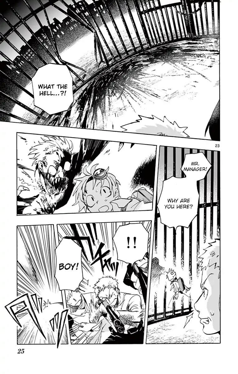 Zombie Gunner Chapter 1 page 23 - Chapter 1: Night of the Zomviguarna