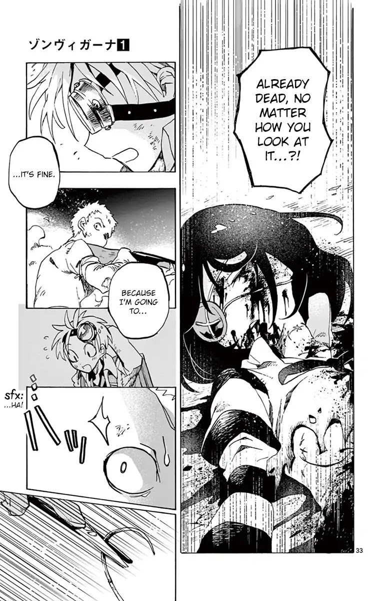 Zombie Gunner Chapter 1 page 33 - Chapter 1: Night of the Zomviguarna