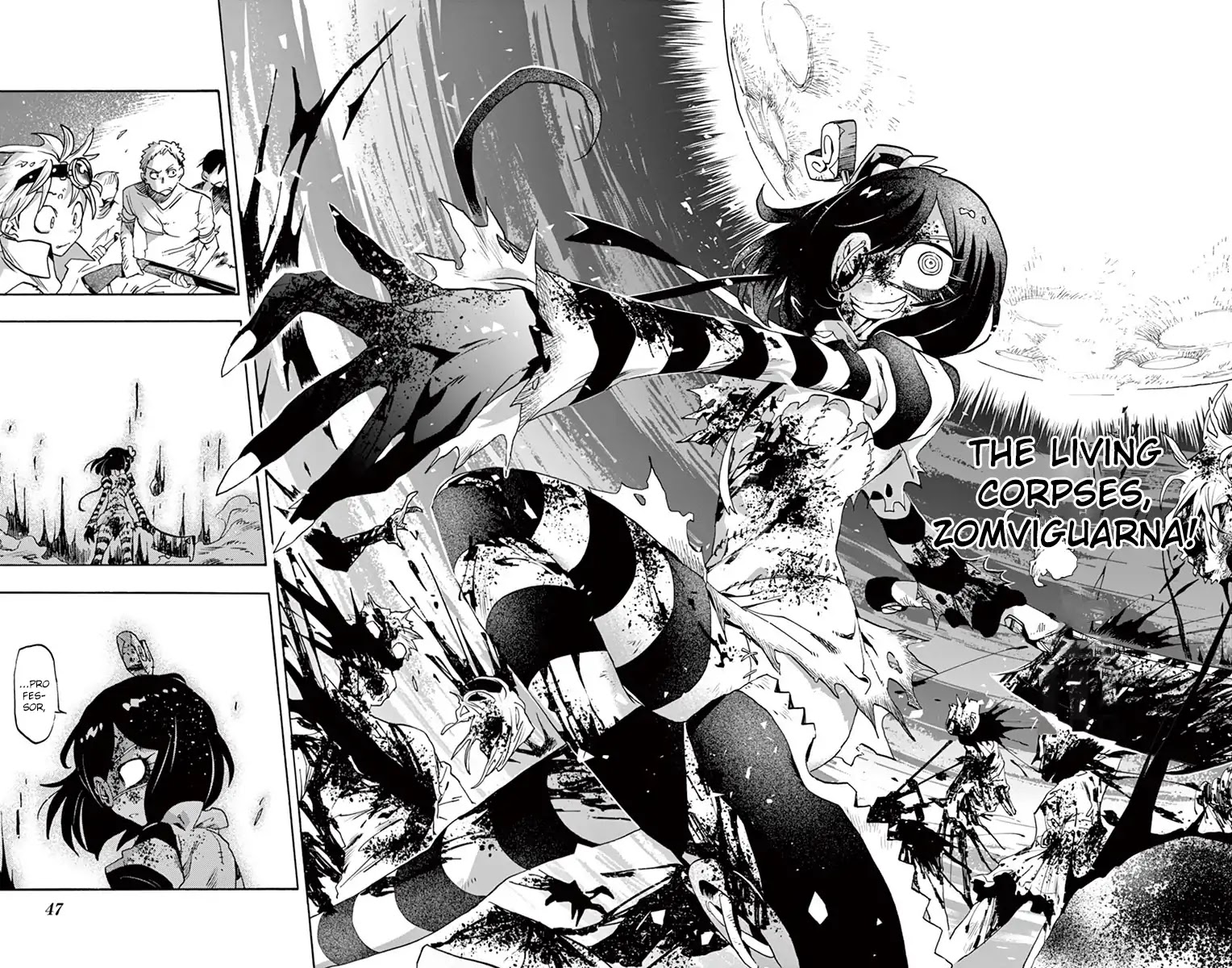 Zombie Gunner Chapter 1 page 43 - Chapter 1: Night of the Zomviguarna