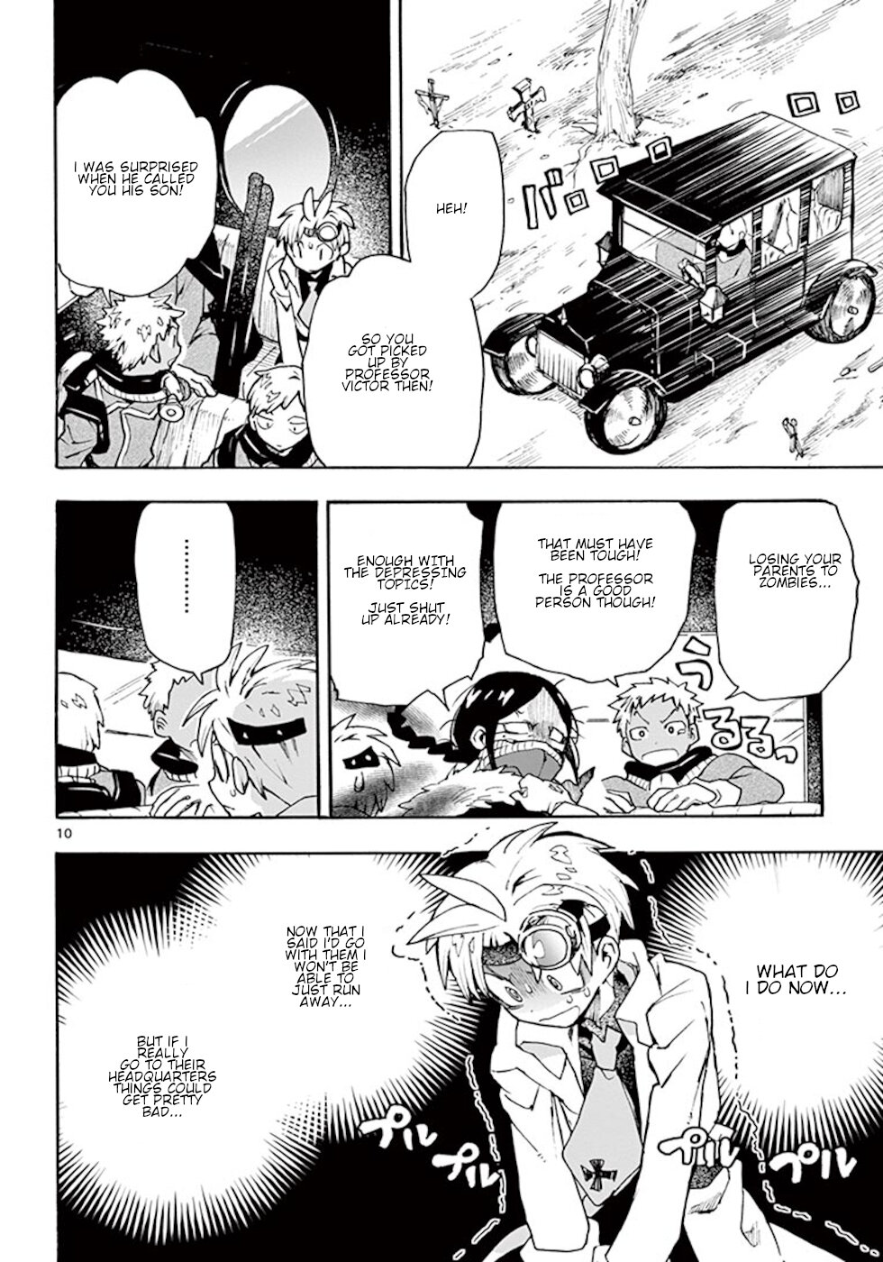 Zombie Gunner Chapter 11 page 10 - Chapter 11: Trick And Trade