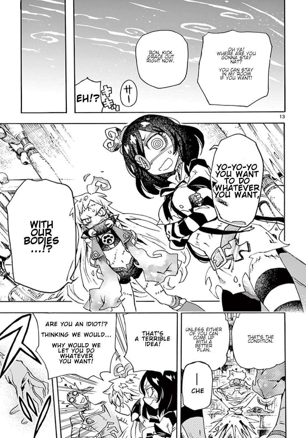 Zombie Gunner Chapter 11 page 13 - Chapter 11: Trick And Trade