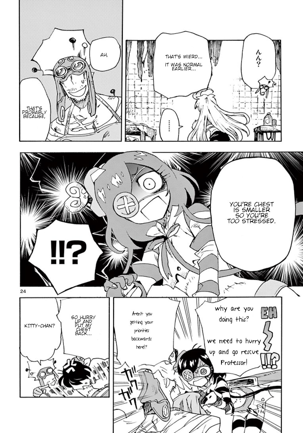 Zombie Gunner Chapter 11 page 24 - Chapter 11: Trick And Trade