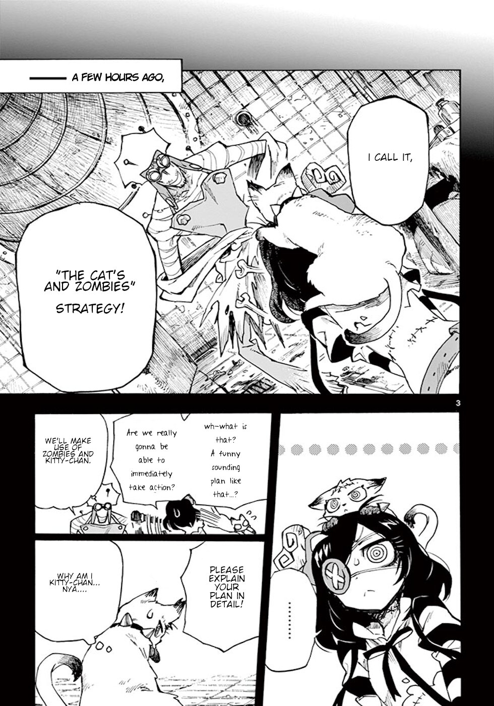 Zombie Gunner Chapter 12 page 3 - Chapter 12: In The Bait Box