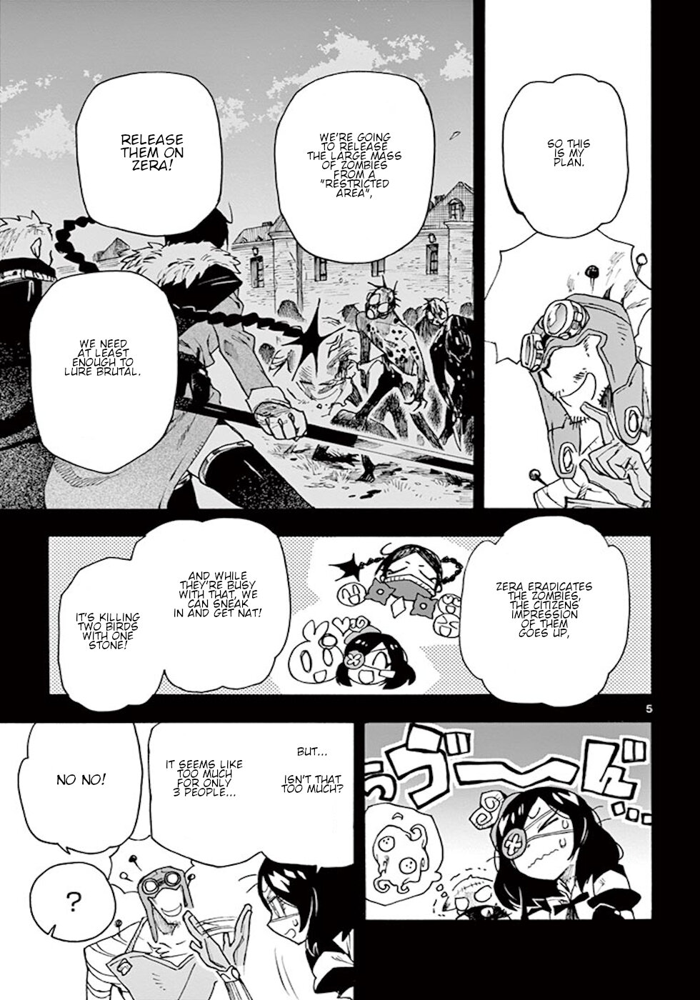 Zombie Gunner Chapter 12 page 5 - Chapter 12: In The Bait Box