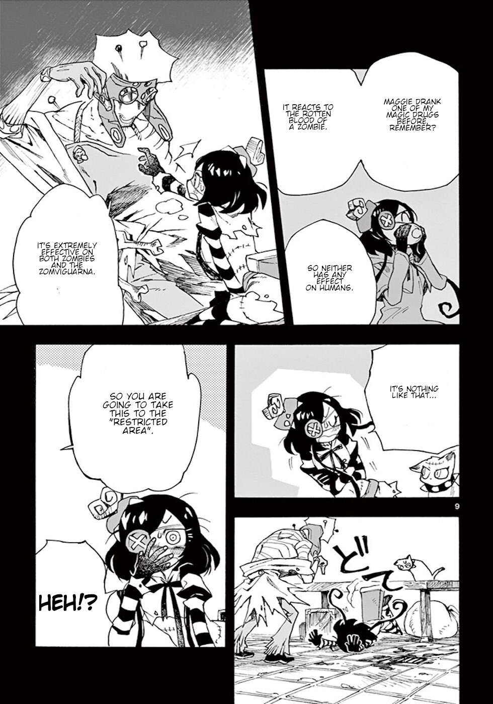 Zombie Gunner Chapter 12 page 9 - Chapter 12: In The Bait Box