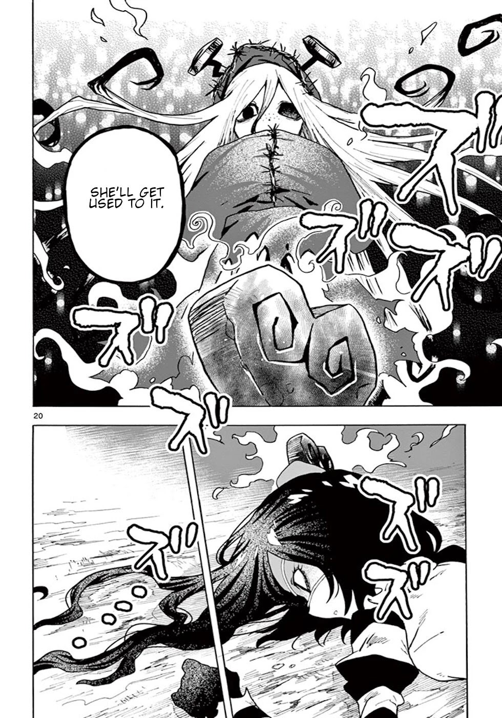 Zombie Gunner Chapter 14 page 19 - Chapter 14: The Nail Making Dolls