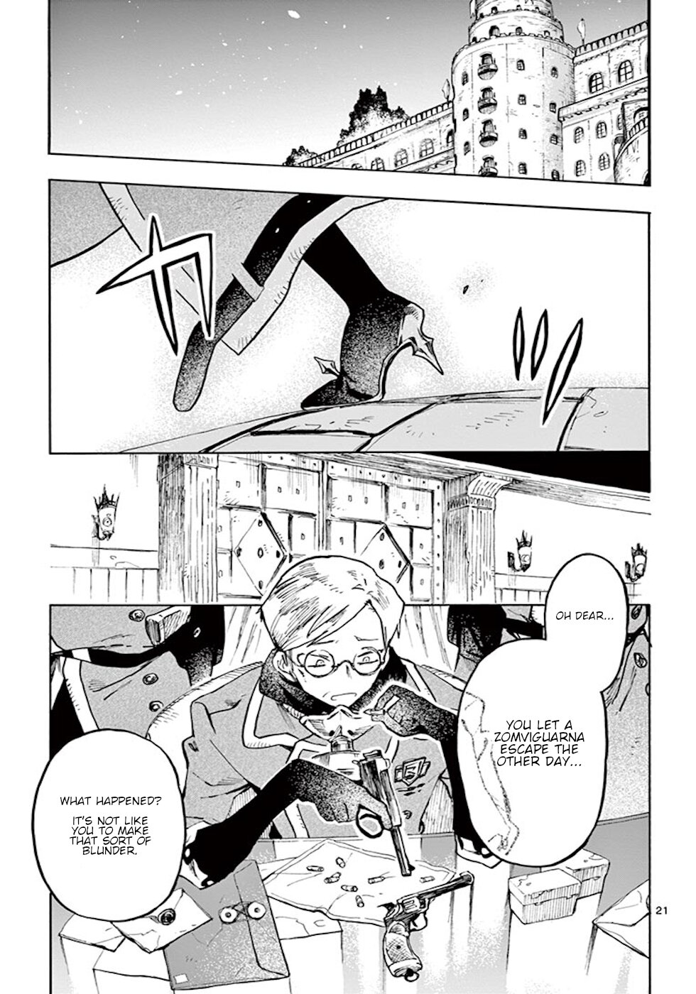 Zombie Gunner Chapter 14 page 20 - Chapter 14: The Nail Making Dolls