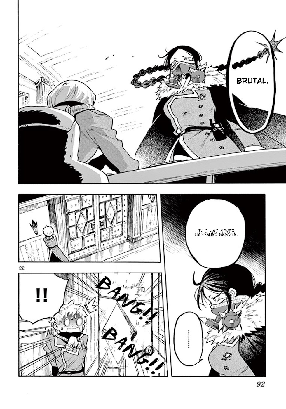 Zombie Gunner Chapter 14 page 21 - Chapter 14: The Nail Making Dolls