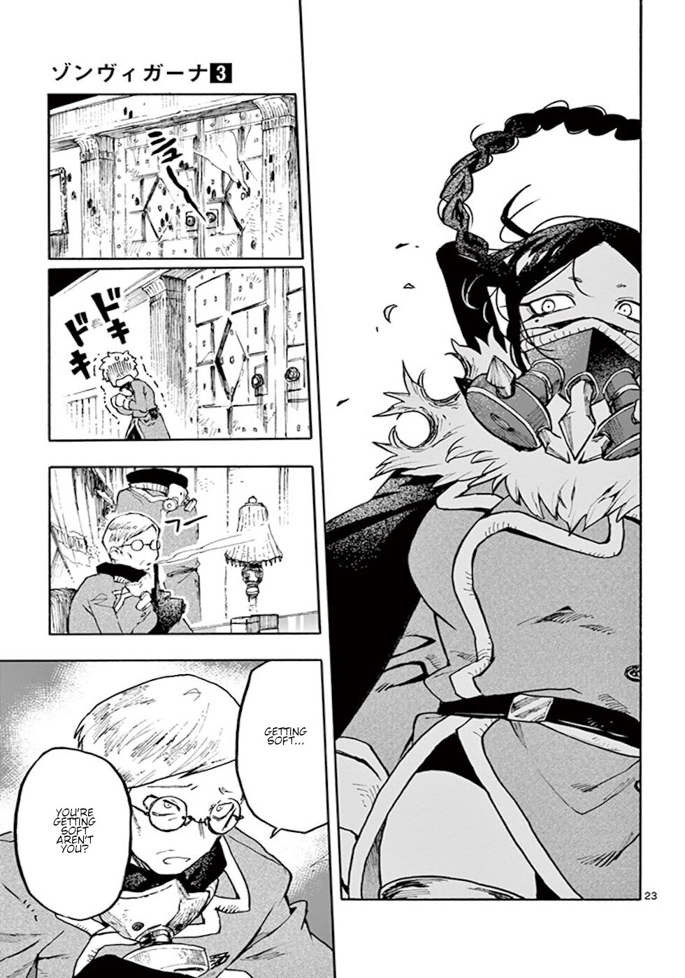 Zombie Gunner Chapter 14 page 22 - Chapter 14: The Nail Making Dolls
