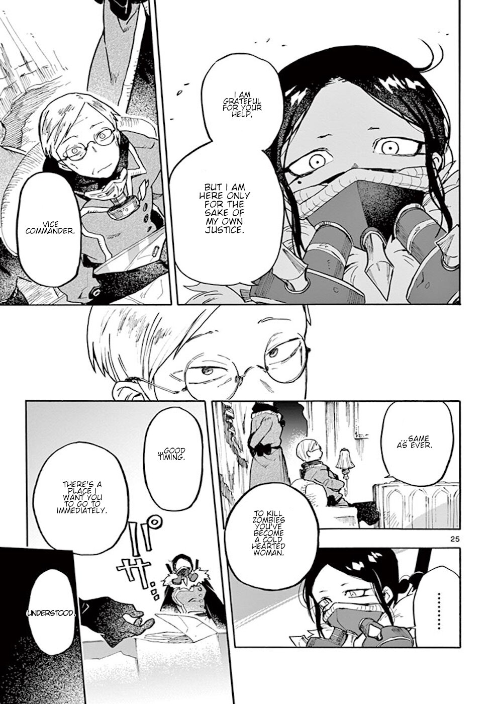 Zombie Gunner Chapter 14 page 24 - Chapter 14: The Nail Making Dolls