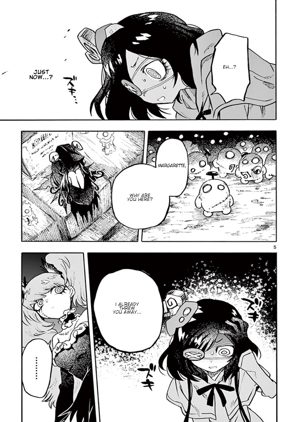 Zombie Gunner Chapter 14 page 4 - Chapter 14: The Nail Making Dolls