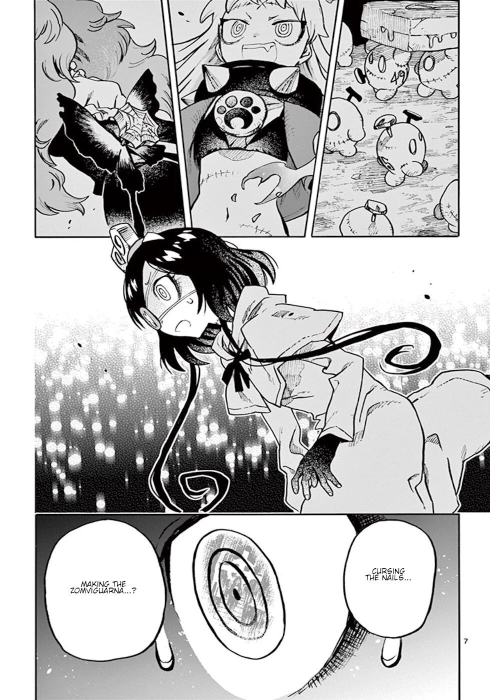 Zombie Gunner Chapter 14 page 6 - Chapter 14: The Nail Making Dolls
