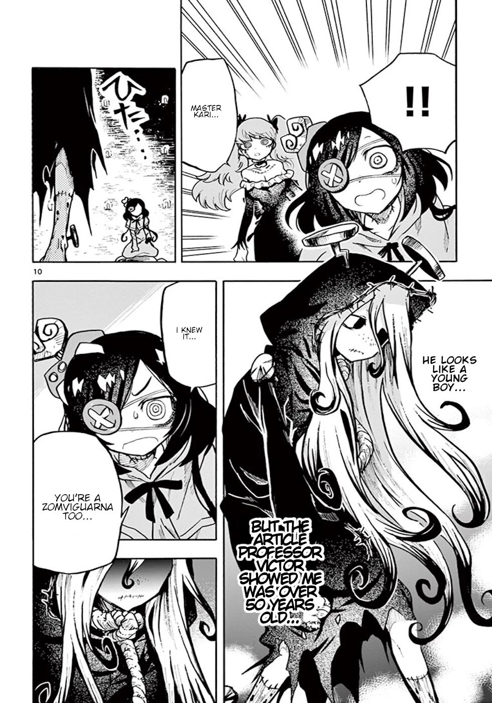 Zombie Gunner Chapter 14 page 9 - Chapter 14: The Nail Making Dolls