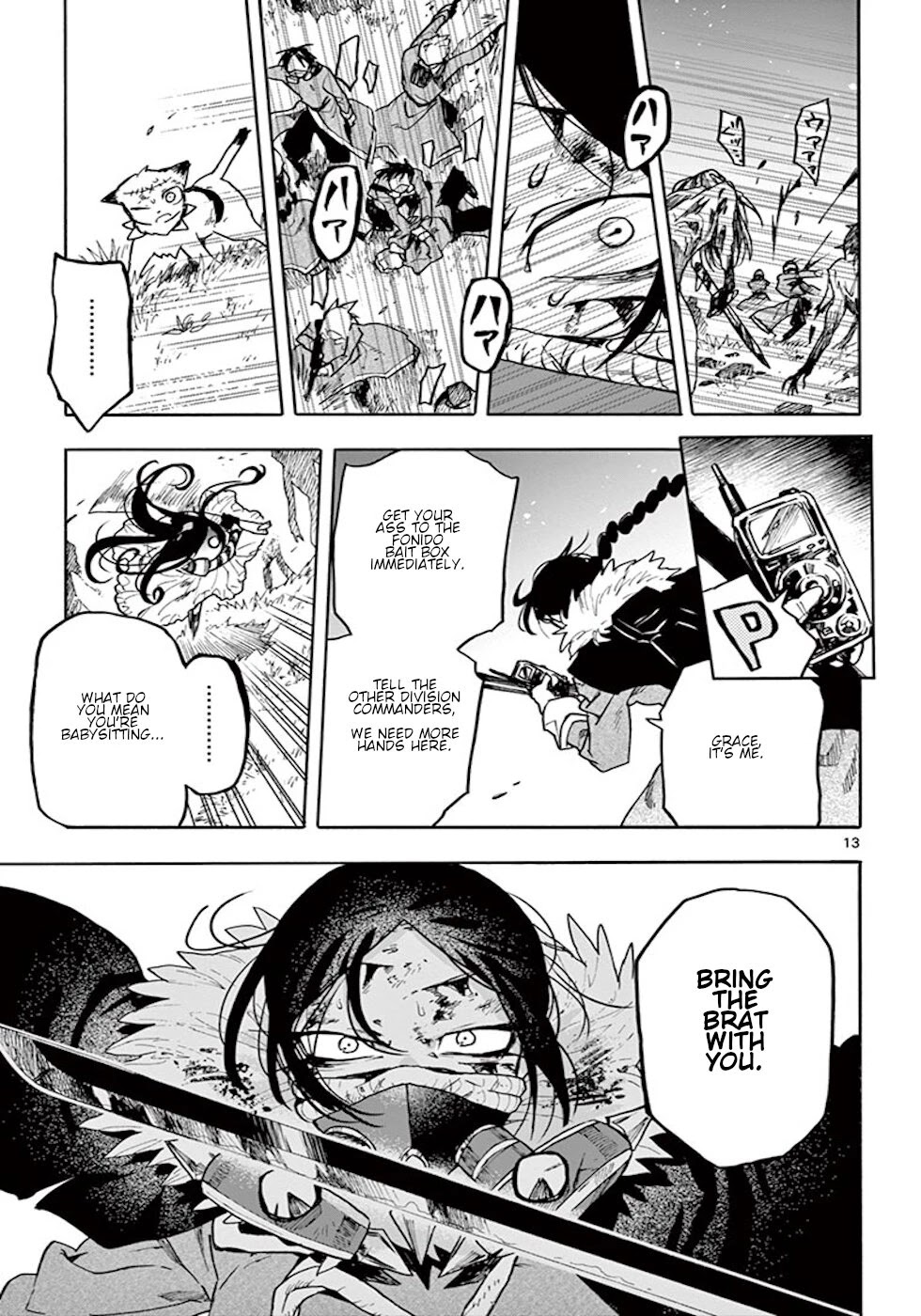 Zombie Gunner Chapter 15 page 13 - Chapter 15: Nailed Chick