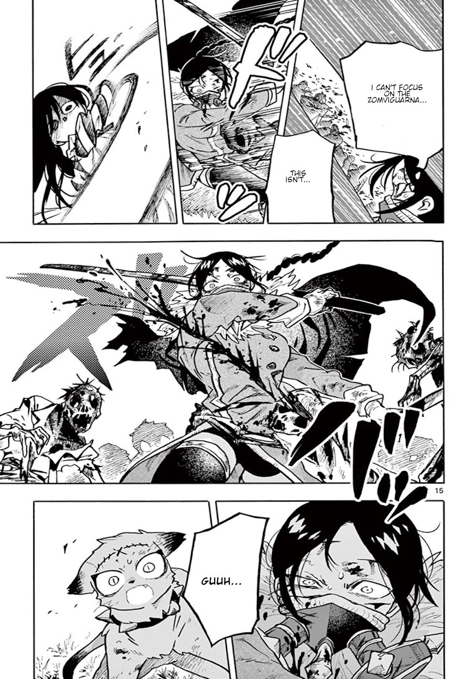 Zombie Gunner Chapter 15 page 15 - Chapter 15: Nailed Chick