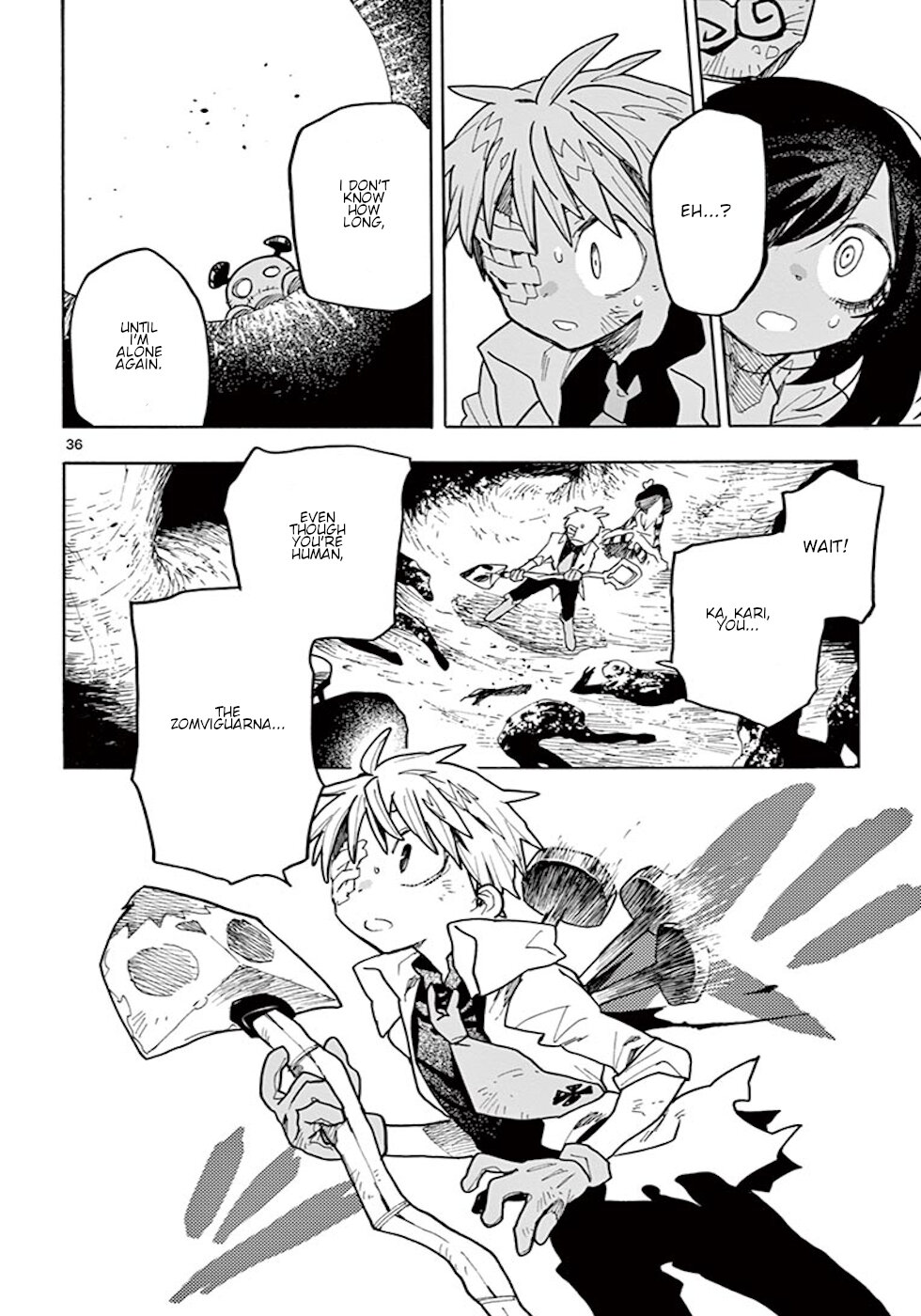Zombie Gunner Chapter 17 page 36 - Chapter 17: Kari Sutorina