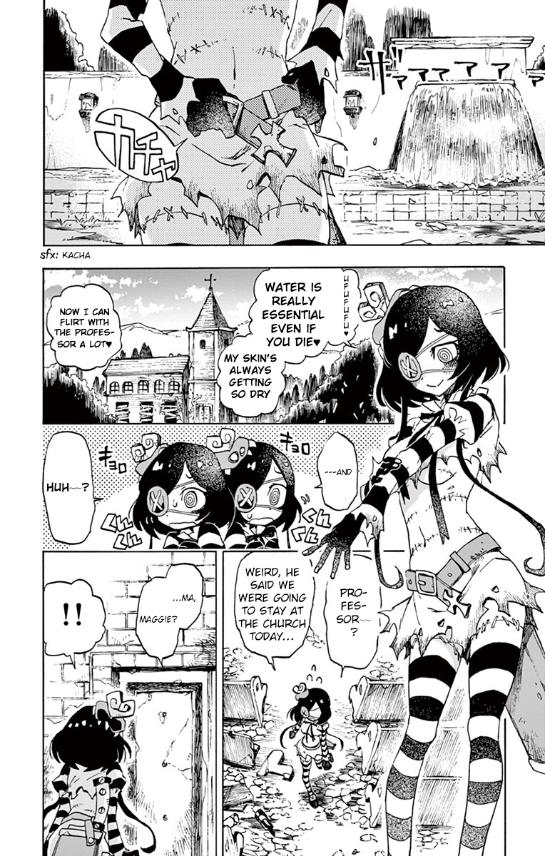 Zombie Gunner Chapter 2 page 12 - Chapter 2: Second Needle: Maggie's disaster